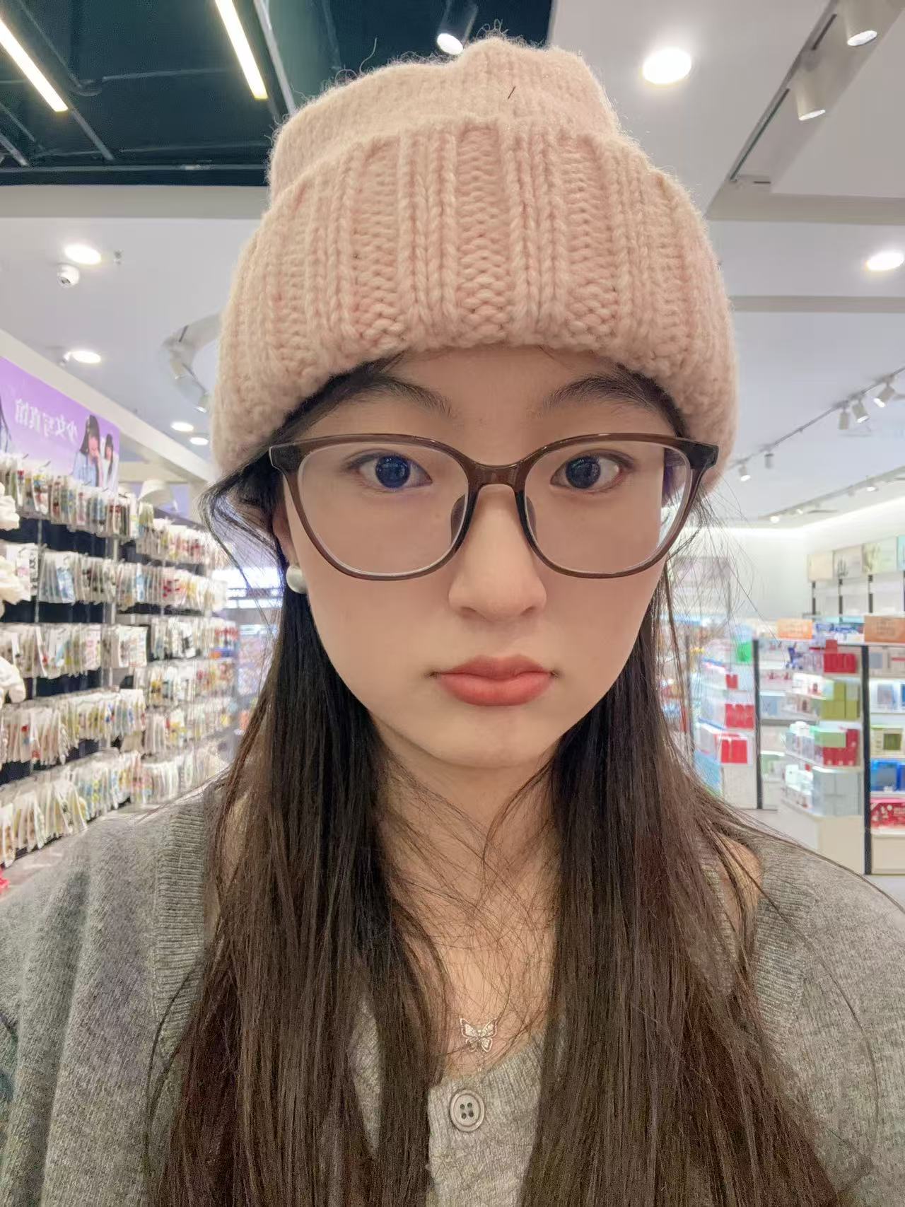 毛线帽